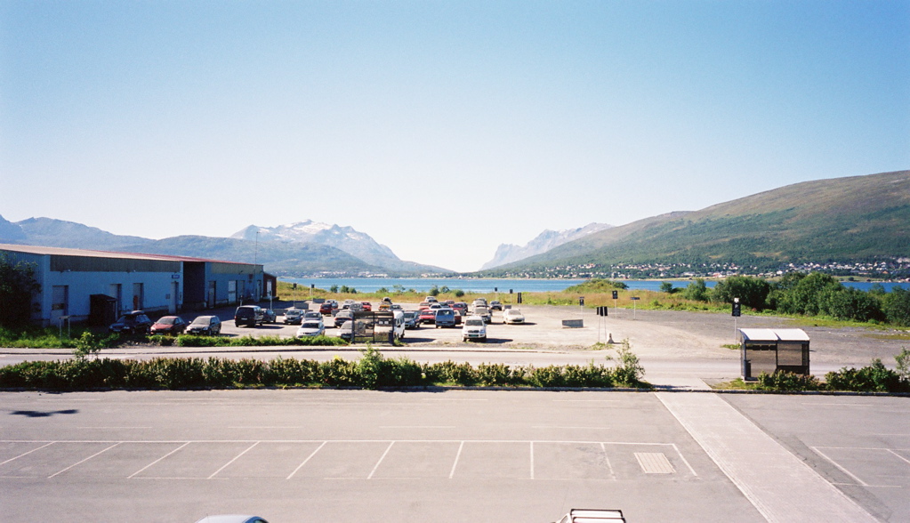 View from Tromsø
airport. 