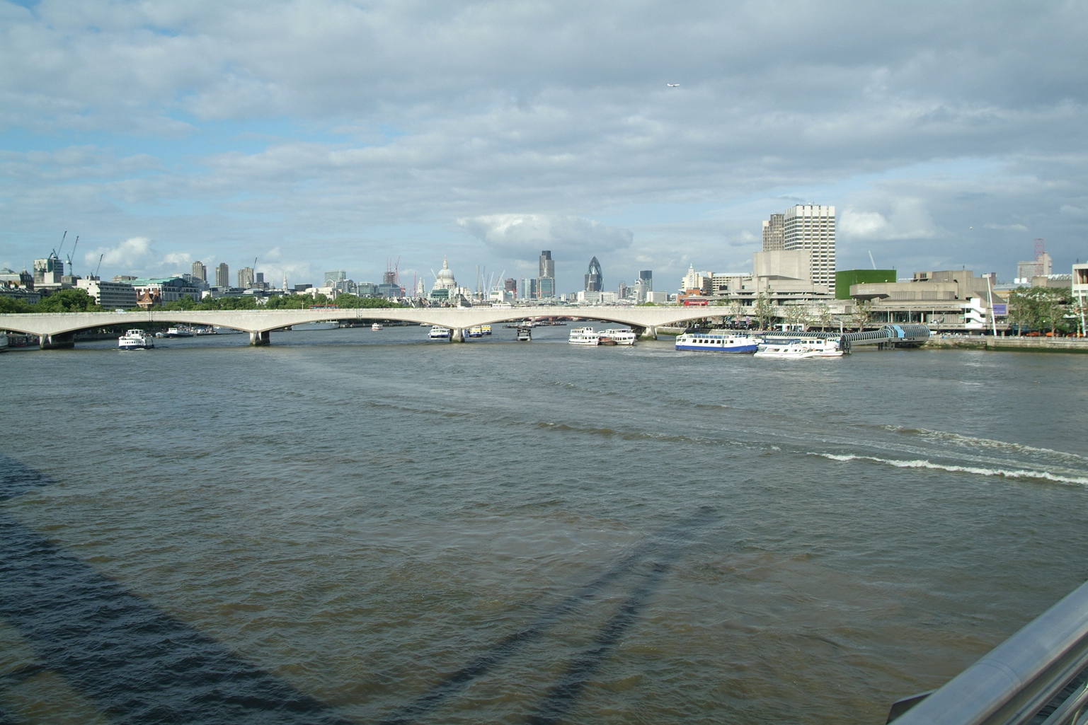 London skyline.