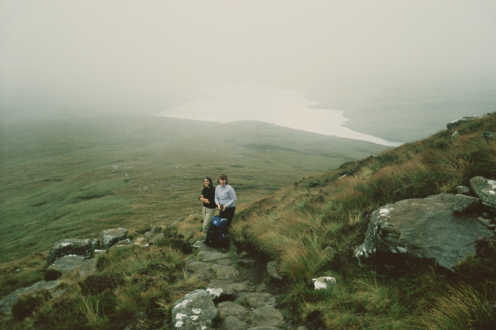 Nic and Nadine in the fog