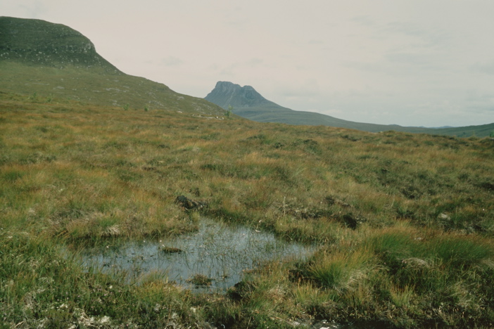 Walking in towards Coigach