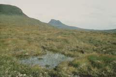 Walking in towards Coigach