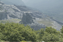 Lonely outcrop.