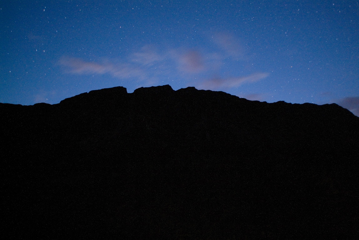 View from the camp site.