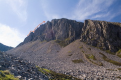 The Cyfrwy Arete.