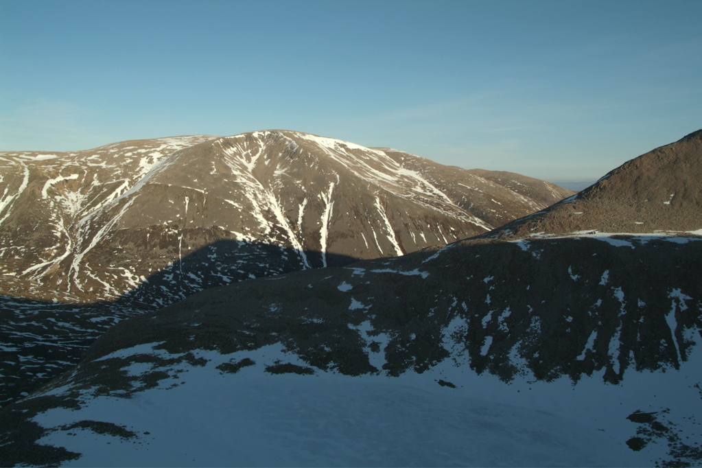 Looking towards Ben Macdui