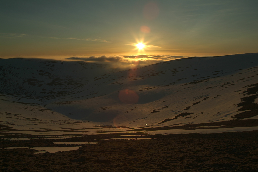 SW from Cairn Toul