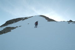 Andy and Gavin on Angels Ridge.