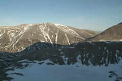 Looking towards Ben Macdui