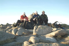 The summit of The Angels Peak.