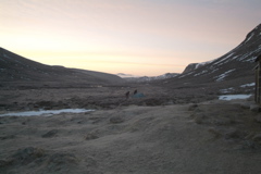 Camping in the Lairig Ghru