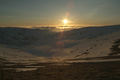 SW from Cairn Toul