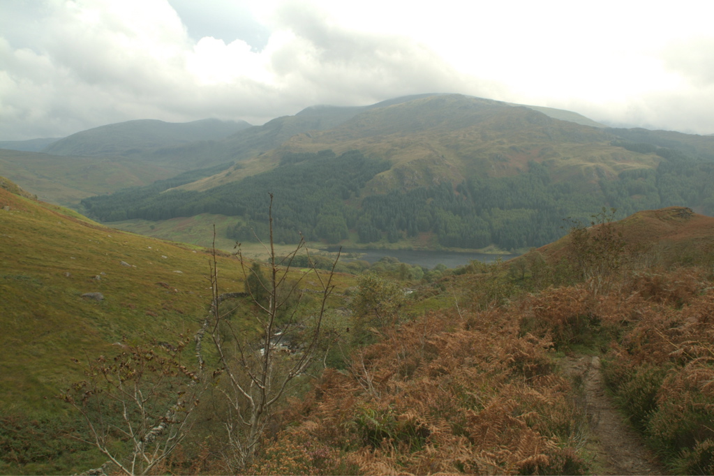 Heading down towards Loch Trool