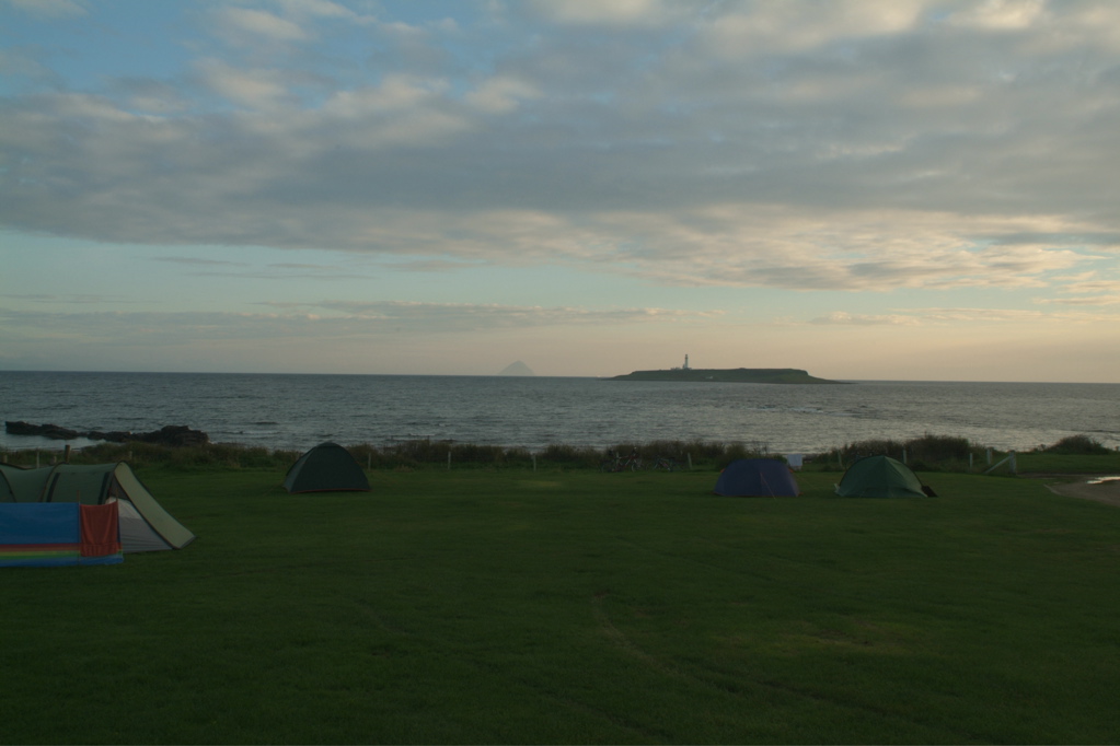 Camp site at Kildonan