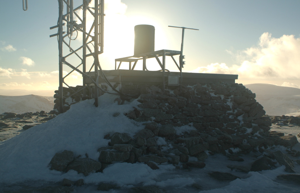 Cairngorm weather station.