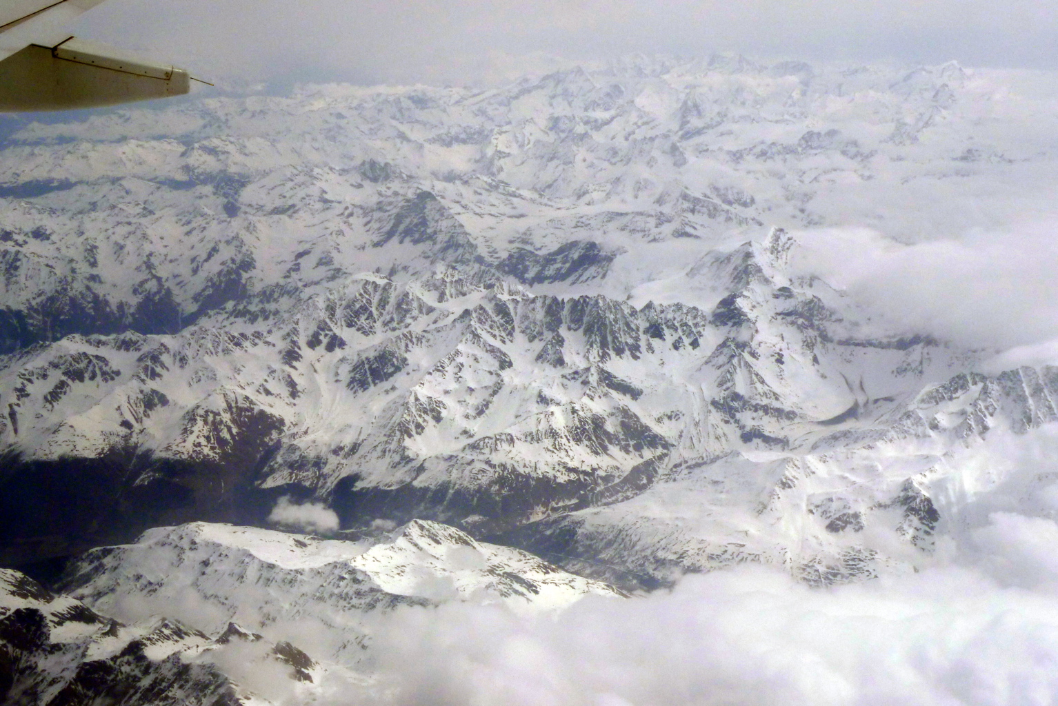 Alps from above