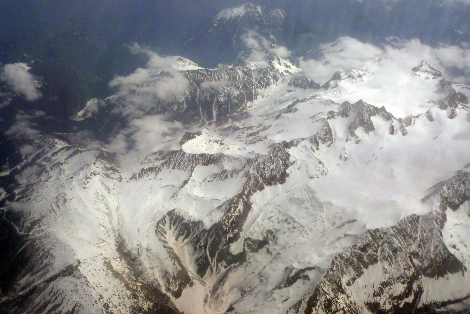 Alps from above