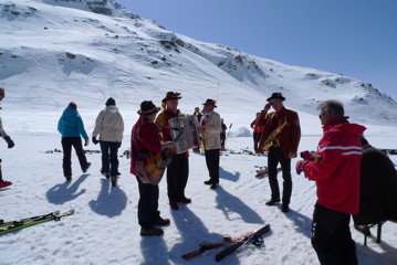 Band at Valtournenche telemark festival