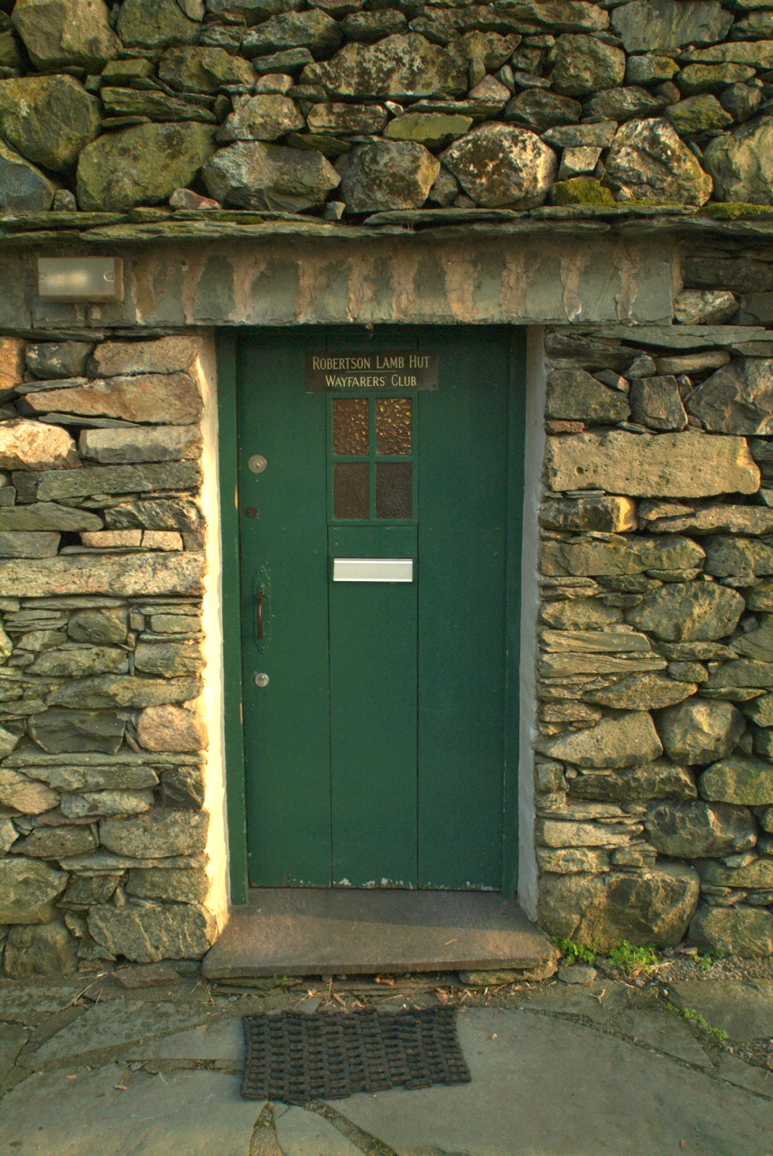 The front door