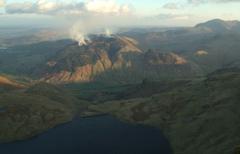 Lake district volcano