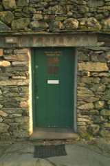 The front door